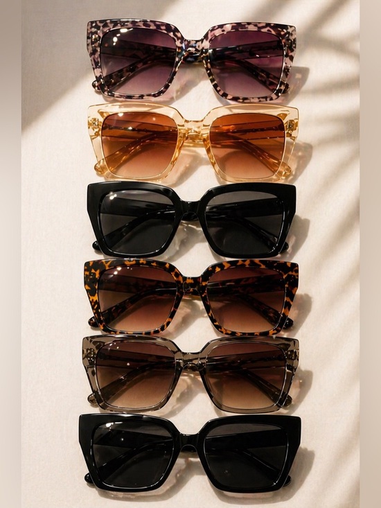 Big Jewelry Co Accessories - Luxe Sunglassses Set Y2K Retro Boujee Vibes